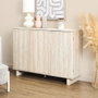 Home Deco Factory Aparador Terra Nova 3 Puertas 110x36,5 cm h.79 cm