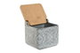 DKD Home Decor Salero Delhi 2023 Dolomite y Bambú