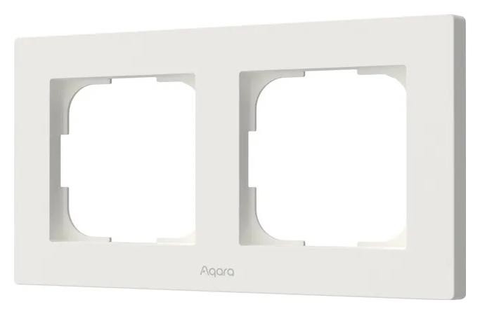 Aqara Switch Frame H2 EU (2-gang) Blanco
