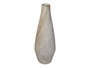 DKD Home Decor Jarrón Magnesia Símil Mármol Crudo 25x25x73 cm