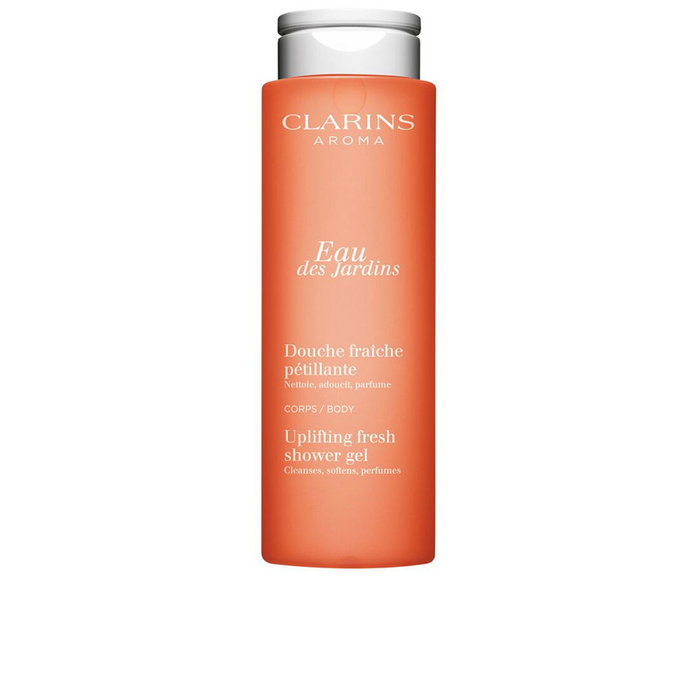 Clarins Eau de Jardines Gel de Ducha Fundente con Aloe Vera Ecológico para Piel Hidratada y Aroma Revitalizante - 200 ml Clarins Eau de Jardines Gel de Ducha Fundente con Aloe Vera Ecológico para Piel Hidratada y Aroma Revitalizante - 200 ml