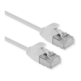ROLINE Cable de red Patchkabel Cat.6A U/FTP 1 m Gris