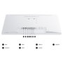 JAPANNEXT Monitor 4K UHD 27 pulgadas IPS Blanco JN-IPS270UHD60F-C65W-HSP-W