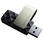 Silicon Power Memoria USB Blaze B30 64GB USB 3.1 Gen 1 Giratoria sin Tapa, Negro - Recuva y SP-Widget Incluidos, Compatible con USB 3.0/2.0