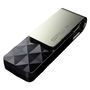 Silicon Power Memoria USB Blaze B30 64GB USB 3.1 Gen 1 Giratoria sin Tapa, Negro - Recuva y SP-Widget Incluidos, Compatible con USB 3.0/2.0