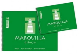 MANIPULADOS ZORRILLA Pack de 10 blocs de dibujo espiral 95g folio apaisado liso