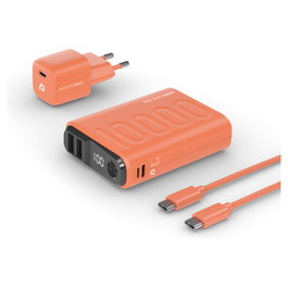 Realpower Ultron PB-10000 Powerbank 10000mAh Naranja