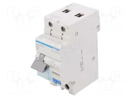 HAGER RCBO Interruptor de diversas marchas 25A 30mA 240VAC 1+N