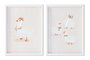 DKD Home Decor Cuadro Cristal PS Patitos Surtido 30x3x40 cm