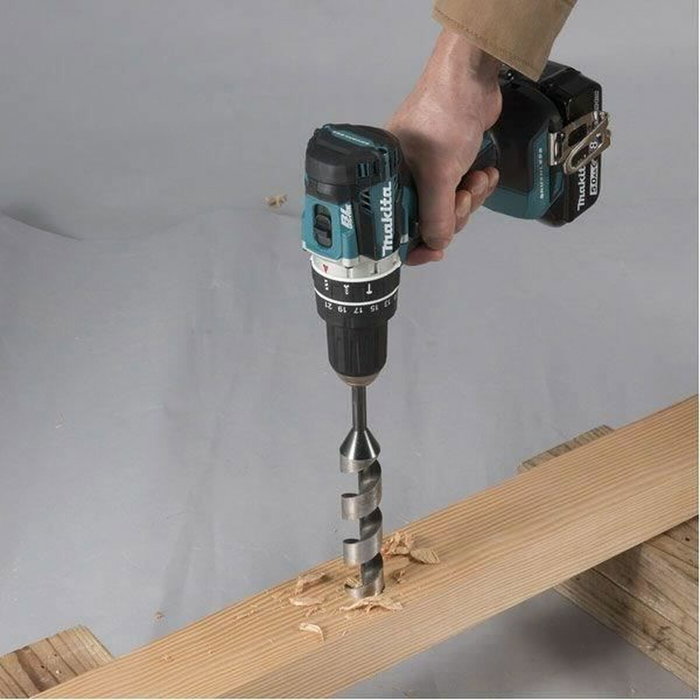 Makita DHP484RTJ Taladro de percusión inalámbrico con 2 baterías de 5 Ah Makita DHP484RTJ Taladro de percusión inalámbrico con 2 baterías de 5 Ah
