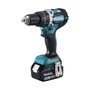 Makita DHP484RTJ Taladro de percusión inalámbrico con 2 baterías de 5 Ah