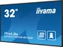 iiyama LH3275HS-B1AG Pantalla de Señalización Digital 31.5 pulg Full HD Android 11 Negro