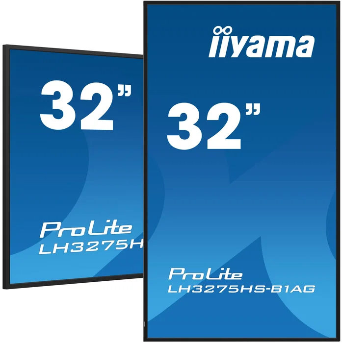 iiyama LH3275HS-B1AG Pantalla de Señalización Digital 31.5 pulg Full HD Android 11 Negro