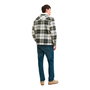 Camisa de Manga Larga Hombre Jack & Jones Jjzac Teddy Overshirt Ls Oliva 40