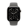 Apple Watch Series 11 42 mm GPS + Cellular - Titanio natural y Correa deportiva gris piedra S/M