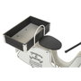 DKD Home Decor Expositor Metal Scooter Crema