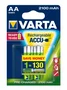 Varta Longlife Power AA HR6 2100mAh - Batería recargable NiMH 1.2V, 2 unidades, Estándar