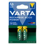 Varta Pilas Recargables AA Accu power 2100 mAh (Pack de 2) de 1,2V con tecnología NiMH