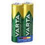 Varta Pilas Recargables AA Accu power 2100 mAh (Pack de 2) de 1,2V con tecnología NiMH