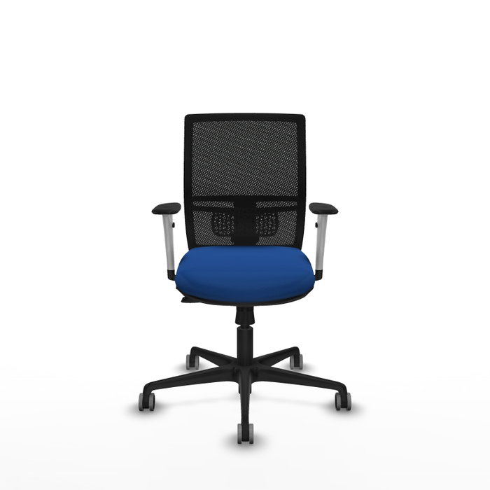 PIQUERAS Y CRESPO Silla de oficina Yunquera con mecanismo Sincro/Traslack Azul y Negro PIQUERAS Y CRESPO Silla de oficina Yunquera con mecanismo Sincro/Traslack Azul y Negro