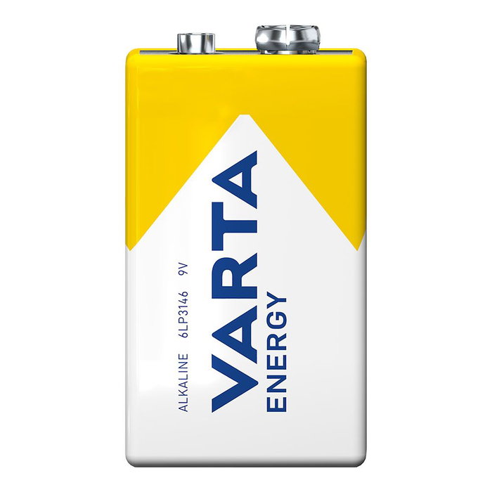 Varta Pila Alcalina Energy 6LR61 9V (Blister 1 Unidad) Tecnología Alcalina