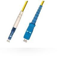 MicroConnect Cable de Fibra Óptica LC-SC Monomodo Simplex OS2 Amarillo 2m