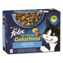 Purina Felix Sensations Sabor Mar Jelly 6x12x85g Comida Gato 100% Completa Omega 6