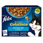 Purina Felix Sensations Sabor Mar Jelly 6x12x85g Comida Gato 100% Completa Omega 6