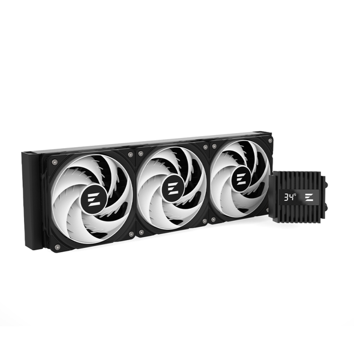 Zalman ALPHA2 A36 BLACK Sistema de Refrigeración Líquida AIO para Procesador Negro compatible con LGA 1700 AM4 AM5