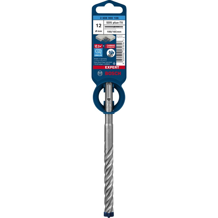 Bosch EXPERT SDS plus-7X 12x100x165mm