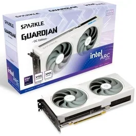 Sparkle Arc B570 Guardian Luna OC Tarjeta Gráfica 10GB GDDR6 Blanca