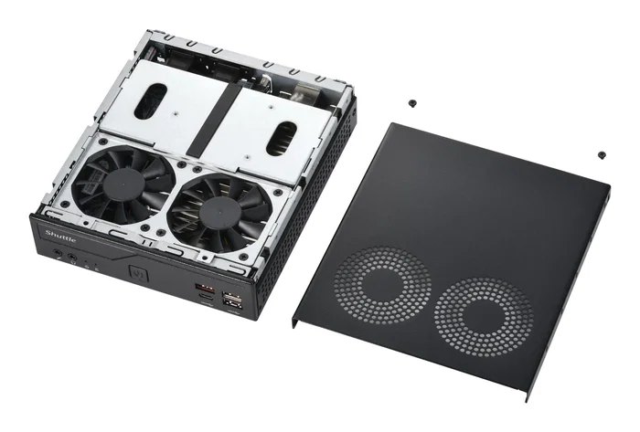 Shuttle DB860 Mini PC barebone Intel B860 Negro Shuttle DB860 Mini PC barebone Intel B860 Negro