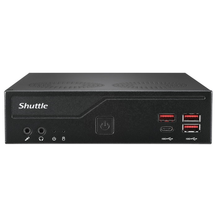 Shuttle DB860 Mini PC barebone Intel B860 LGA 1851 DDR5 Negro