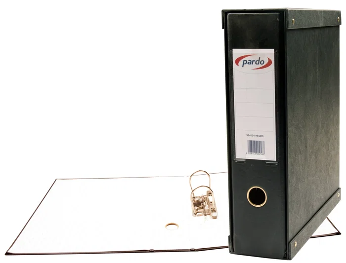 Pardo Archivadores de Palanca Folio 2 Anillas 70 mm Negro 350x100x290 mm Pardo Archivadores de Palanca Folio 2 Anillas 70 mm Negro 350x100x290 mm