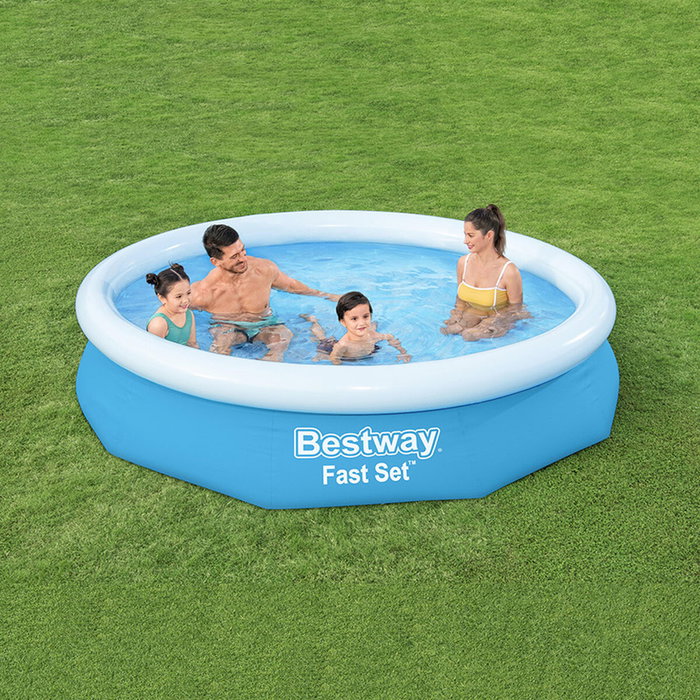 Bestway Piscina Hinchable Adulto Aro con Depurador 305x66 cm