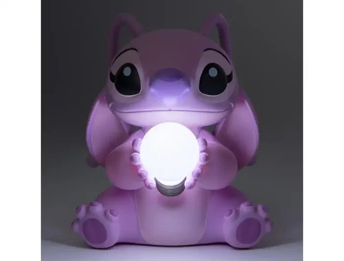 Paladone Lámpara Disney Angel Light con Bombrilla, Funciona con 2x Pilas AA