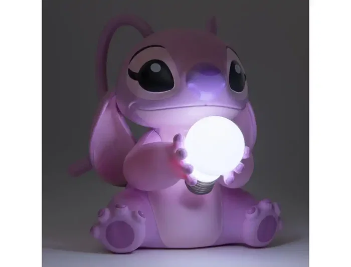 Paladone Lámpara Disney Angel Light con Bombrilla, Funciona con 2x Pilas AA