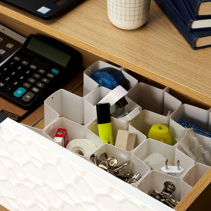 Je cherche une Idee Juego 6 Separadores Cajón 37x26 cm