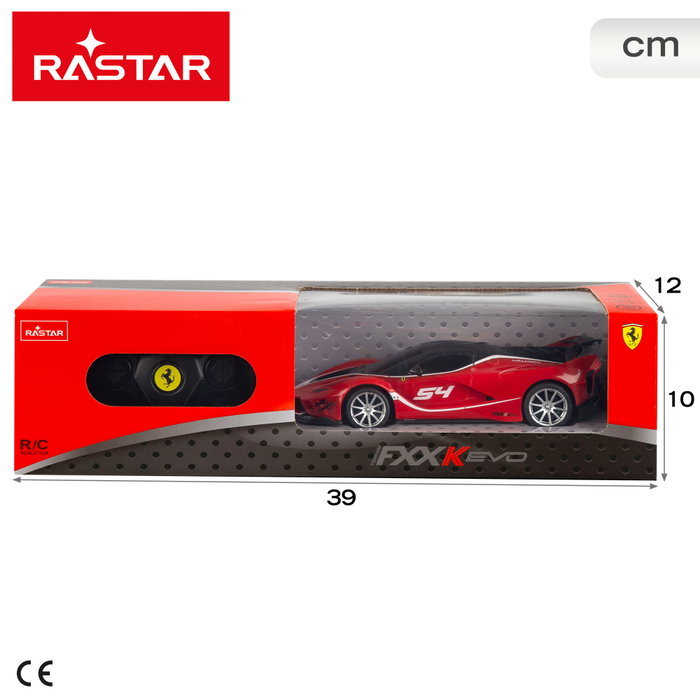RASTAR Coche RC Ferrari F escala 1:24