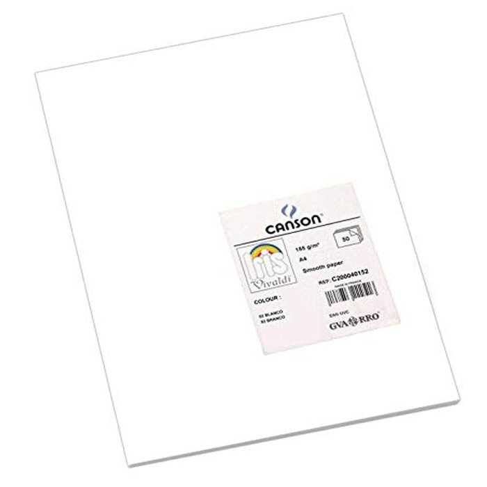 Guarro Cartulina Blanca A4 185g - 50 Unidades