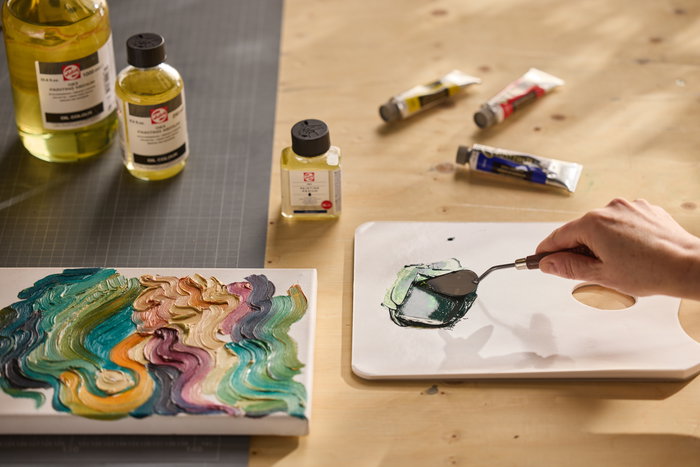 TALENS Medio Para Pintar Normal 75 ml (Set de 5)