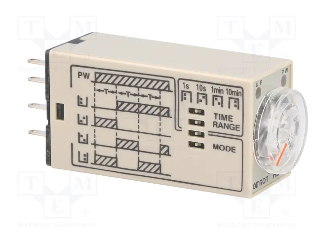 OMRON H3YN-2-24AC Relé de tiempo 24VAC DPDT