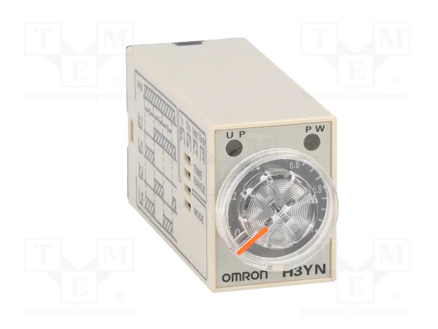 OMRON H3YN-2-24AC Relé de tiempo 24VAC DPDT