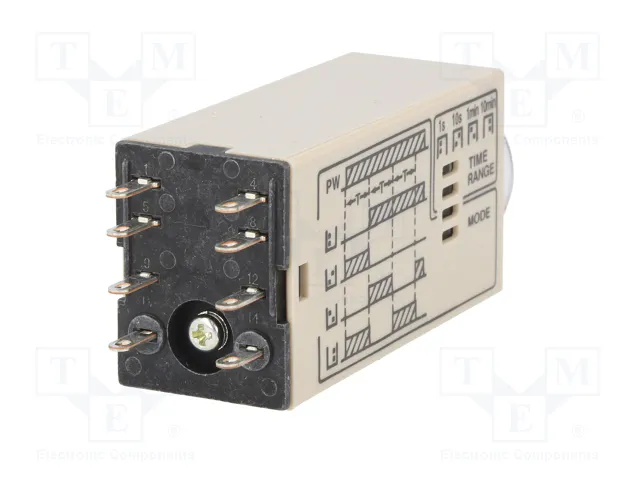 OMRON H3YN-2-24AC Relé de tiempo 24VAC DPDT