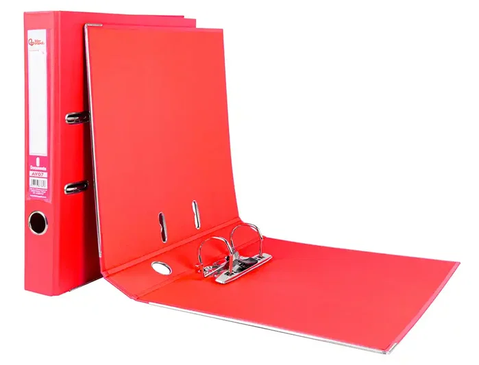 Liderpapel Archivador de Palanca A4 Rojo 52mm Liderpapel Archivador de Palanca A4 Rojo 52mm