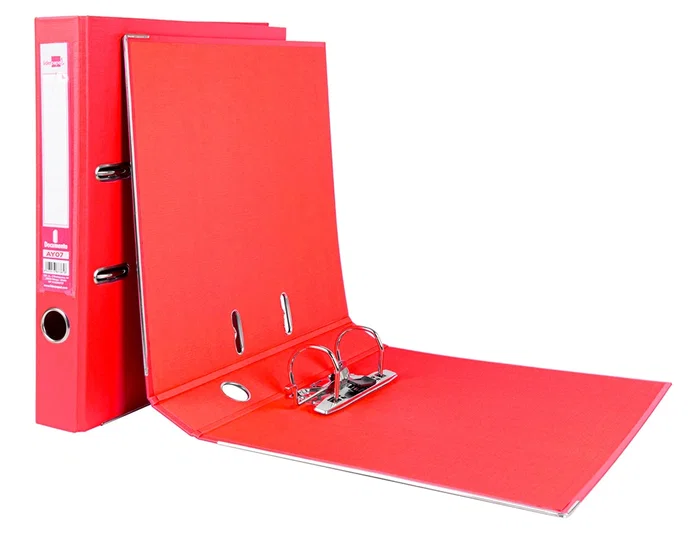 Liderpapel Archivador de Palanca A4 Rojo 52mm Liderpapel Archivador de Palanca A4 Rojo 52mm