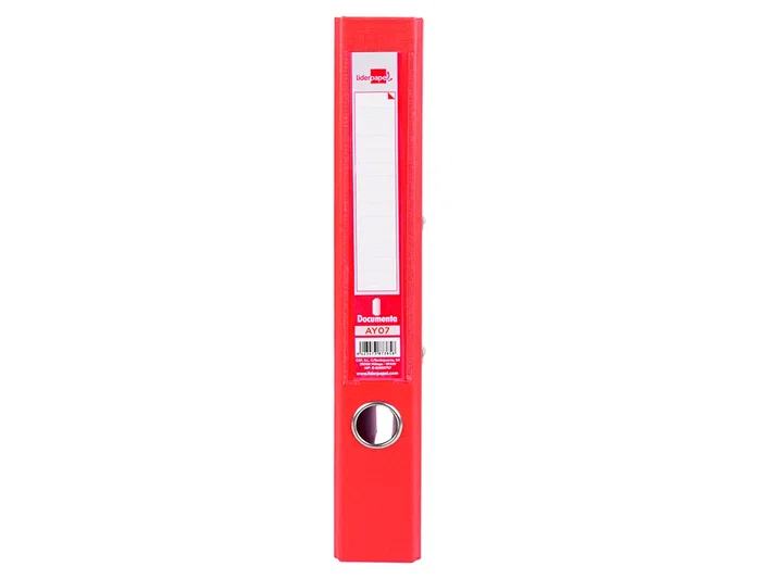 Liderpapel Archivador de Palanca A4 Rojo 52mm Liderpapel Archivador de Palanca A4 Rojo 52mm