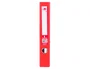 Liderpapel Archivador de Palanca A4 Documenta Forrado PVC Rado con Compresor Metálico Lomo 52mm Rojo