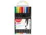 Maped Rotuladores Graph'Peps Fine Liner de Punta de Metal 0.4 mm, Colores Surtidos, Estuche de 10 Unidades