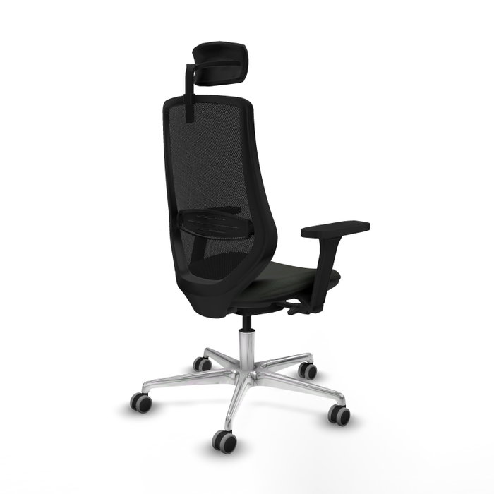 PIQUERAS Y CRESPO Silla de oficina Mardos con mecanismo Sincro/Traslack, Negra PIQUERAS Y CRESPO Silla de oficina Mardos con mecanismo Sincro/Traslack, Negra